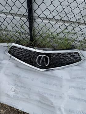 75125tz3a01 Timeless Performance 75111tz3a01 Fits New Acura Tlx 2018 2019 2020 Front Grille Grill With Emblem Black/chrome