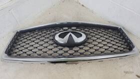 62310-5na3a Tongyang 2019 2020 Infiniti Qx50 Gray Grey Front Upper Grille Grill Emblem