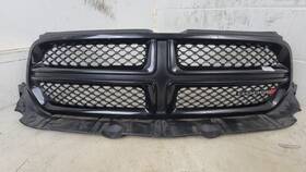 A3138427 Tongyang 2011-2013 Dodge Durango Black Honeycomb Front Upper Grille Grill Emblem