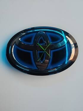 104-11958a-ic Toyota Mirai Blue 2021-2022 Front Grille Radar Emblem 90975-a2013 02161 /c2023