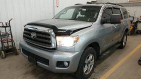 104-50580a Toyota Oem Grille For Sequoia Assy Chrome Gry W-emblem Pitted