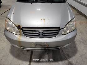 104-59097a Toyota Chrome-gray Grille Upper Thru 4/04 Fits 03-04 Corolla 1307246