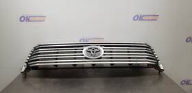 104-60035d Toyota 15 Tundra Upper Grille Assembly Silver Insert 8 Bars