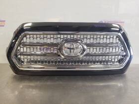104-60530d Toyota 17 2017 Tacoma Trd Offroad Upper Grille Black Chrome