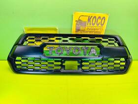 228-35170 Toyota 2016 - 2022 Tacoma Trd Front Grille Insert With Hole Sensor Oem
