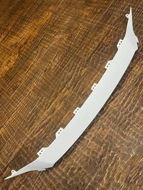 52711-0e150 Toyota Oem 2020-2023 Highlander Front Upper Grille Grill Trim Molding White
