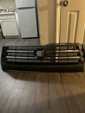 53105-0c061 Toyota Oem 2020-21 Tundra Platinum Sr5 Front Radiator Upper Grille