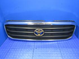 53111-60350 Toyota 98-02 Land Cruiser J100 Front Upper Chrome Grille Emblem Gold 2687 53111-60350 Toyota 98-02 Land Cruiser J100 Front Upper Chrome Grille Emblem Gold 2687