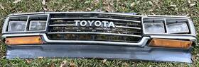 53111-90a09 Toyota 1988-1990 Land Cruiser Fj60 Complete Grille Headlights Bezels/turn Sign