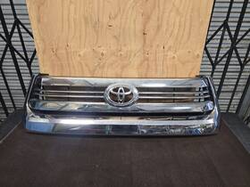 53114-0c080 Toyota Tundra Grille Oem Upper Front Center Grill Chrome With Emblem 2014-21 V31