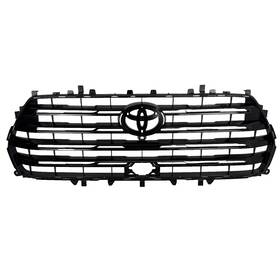 53114-0c280 Toyota Oem 2023 2024 2025 Sequoia Sr5 Front Upper Grille Gloss Black