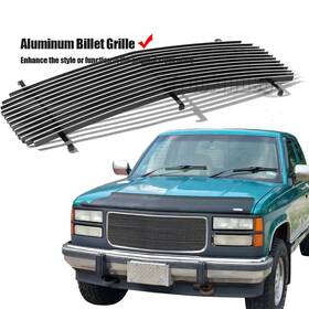 21015012ac Truckmuse Grill Fits 1994-1999 Gmc Sierra C/k Pickup/suburban /yukon Upper Billet Grille