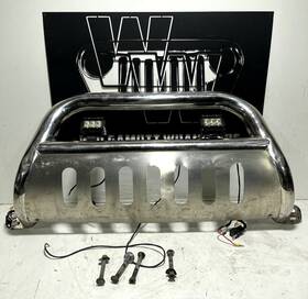 2-0591 Tuff-bar Stainless Steel Bull Dodge Ram 1500 06-08 With Led Lights