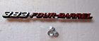 Vc-383 Nav Mopar Challenger Four Barrel Hood Emblem