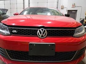 104-59461 Volkswagen Upper Grille 2014 Jetta Gli Sku#4203479