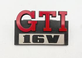176853679c Volkswagen 1987 - 1989 Vw Gti 16v Mkii Grille Badge Emblem Oem Genuine Vintage