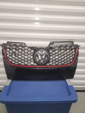 Volkswagen 1k0-853-651-h-vw8 2006 2007 2008 2009 Vw Gti Front Radiator Grille Genuine Oe Brand New