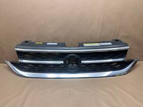 2gj853651tzll Volkswagen 2022-2024 Taos Sel Front Upper Radiator Grille Grill With Light Bar Oem