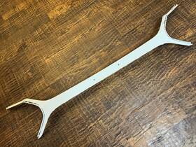 3cn-807-221-f-gru Volkswagen Oem 2024-2025 Atlas Front Bumper Molding Trim White 3cn807221f