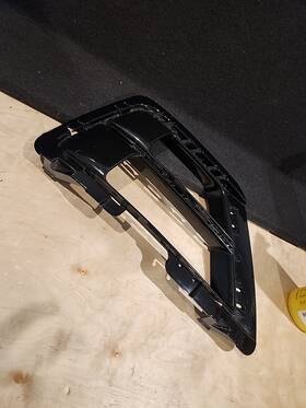 5g0.853.665.h Volkswagen 2013-2016 Golf Lower Left Bumper Grill 5g0853665h Oem