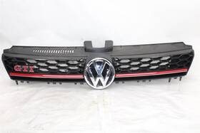5gm853651jbtu Volkswagen Used Upper Grille Fits 2017 Golf Gti Halogen Headlamps G