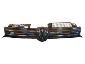 5k0853653s Volkswagen Front Grille Black 10-14 Vw Golf Damaged Tab