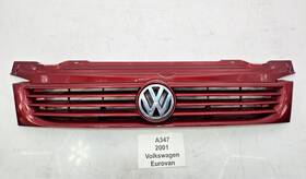 701853653d Volkswagen 97-03 Oem Eurovan Gls Front Bumper Upper Center Radiator Grille Red