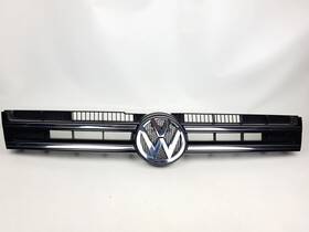 7p6853651a Volkswagen 11-14 Touareg Center Upper Top Front Bumper Cover Grille Emblem Oem