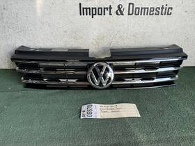 Ay06670 Volkswagen W/cracks 2017 2019 2020 Tiguan Front Upper Center Grille Oem