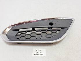 312-941-35 Volvo 2011-2013 Oem S60 Front Left Driver Bumper Lower Center Grille Black