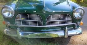 Ft60-ft67 Volvo 659961-7 Amazon American Bar Chrome Front Grill Protector Original Oem Rare