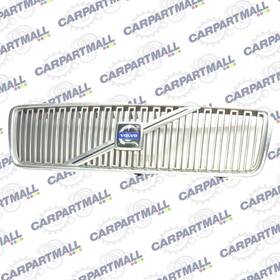 9178087 Volvo 1999 2000 2001 2002 2003 S80 Front Grill Grille Chrome With Emblem