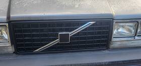 Nap-86-660-1 Volvo 700 Series Turbo Eggcrate Front Grill 740 744 745