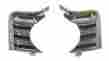 X150-3467-p Auto Metal Direct Amd 67 Chevy Chevelle Outer Grille Extensions 2pc Set
