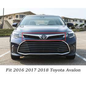 5310207040 Ylt Auto Front Bumper Upper Grille Chrome Mesh Grill For 2016 2017 2018 Toyota Avalon Abs