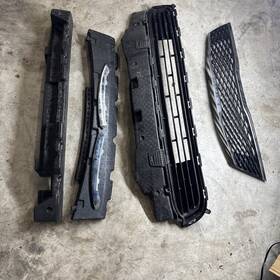 Ylt Auto 86560d5010 Oem Set 16 17 18 Kia Optima Front Bumper Grill Upper And Lower From Moulding