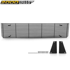 Ylw223855 Ylwspeed2000 Fit For 73-80 Chevy Gmc C/k Pickup Suburban Upper Stainless Chrome Billet Grille
