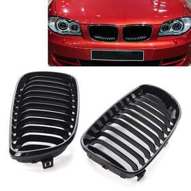 Zdl-kabusikikaisya1989usa 740000821068 Front Kidney Grilles Grills Left And Right Set For Bmw E87 E82 1-series 2006-2013