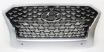 Oem Upper Grille For Hyundai Palisade Calligraphy 86350-S8BA0, Scratches. Fixed Price $510.00.