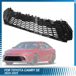Mesh Style Front Bumper Lower Grille Glossy Black For 2025 Toyota Camry Se. Fixed Price $93.49.