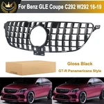 Front Bumper Grille For 2016-2019 Benz C292 W292 GLE350 GLE43 Gloss Black. Fixed Price $113.98.