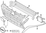 Genuine Nissan Grille Surround 62074-9HF0A. Fixed Price $115.00.