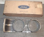 1969 Ford Custom Galaxie 500 Fastback Convert Nos Rh Head Lamp Door Grille Bezel. Fixed Price $299.00.