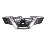 New Metallic Black W/chrome Molding Front Grille Fits 2015-2016 Nissan Rogue. Fixed Price $188.96.