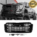 For 2024 2025 2026 Gmc Sierra 2500 3500HD AT4 Front Bumper Grille Gloss Black. Fixed Price $619.99.