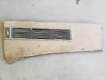 Original Right 1939 Lasalle Hood Side Panel With Chrome Cooling Vents Cadillac. Fixed Price $149.95.