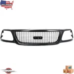 Fits 1999-2002 Ford Expedition New Front Grille Assembly Matte-black FO1200378. Fixed Price $192.33.