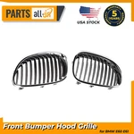 For Bmw E60 E61 Front Lh & Bumper Hood Chrome Grille Kidney 51137065701. Fixed Price $41.90.
