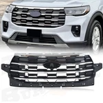 2025 Ford Explorer Platinum Front Bumper Radiator Grille Assembly Chrome Blk. Fixed Price $309.00.
