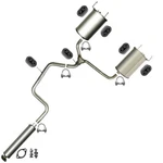 Stainless Steel Catbackexhaust Kit Fits: 1997-2002 Pontiac Grand Prix 3.8L. Fixed Price $455.81.